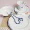KC-00657 Ceramic Plate With Mug Set Porcelain Plate With Mug Set
