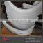 Custom White Arched Plastic Shape Part by Vacuum Forming