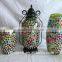 Table Decor Beautiful Mosaic Anniversary Glass Vase