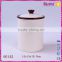 simple desgin home kitchen ceramic storage jar
