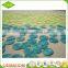 2017 new design flaxen color custom wholesale braided straw round woven placemats