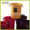 emc high quality ring handle plastic trash can PP dustin bin home wasteb bin
