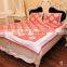 HOTTEST SALE EVER!! HAND EMBROIDERED BLANKET WITH PILLOW CASES 100% HANDMADE, SOFT, BREATHABLE WITH ELEGANT DESIGNS AND COLORS