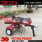 6.5hp B&S Gross and Honda GX200 gasoline engine equipped optional control valve hydraulic log splitter and saw machine 30 ton
