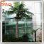2017 Wholesale Ourdoor artificial fack fiberglass coconut tree decoration
