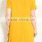 designer one piece short dress V-NECK TEE DRESS 95% RAYON 5% SPANDEX STRAPPY SOLID JERSEY KNIT party dress lady