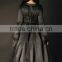 LADIES BLACK BAROQUE DRESS/PIN UP DRESS