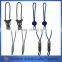 2016 fashion custom garment accessory double sided zip puller from factory