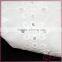 Elegant white cut work cotton lace fabric,cotton embroidery fabric for dress