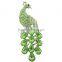 COOL! Fine Cut Emerald/peridot Drop Crystal Jewelry for Women/bridal