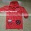 Kids PVC Red Cartoon Raincoat for School and Kindergarten