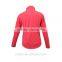 Women 100% polyester embroideied logo polar fleece jacket custom