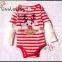 fashion new boys long sleeve rompers cute baby bodysuits snapsuits