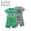 Children Cloth 100% Cotton Knit Material Wholesale Pajamas 2016