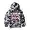 MSW0003 New American tide brand men Snow White camouflage perfect version of printing head men's sweater