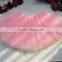 Stock wholesale 3layer girls hot pink puffy halloween fashion basic tutu