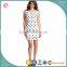 Wholan New Design Women Clothing Sleeveless Summer Dotted Dress 15 Year Old Girl Dress Names Design With Pictures