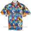 Hawaiian Aloha Cotton Shirt Colorful Big Chaba Beach Holiday