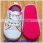 Wholesale colorful fishes printed canvas baby shoes