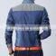 Discount Cotton Men Jeans Shirt Men Casual Shirt Slim Fit Long-Sleeves Denim Clothing