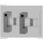 Barcode Reader Mother Board Pedestrian Rotary Tripod Turnstile