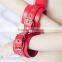 PU Leather Stainless Steel Buckle Adult Game Fetish Neck Handcuffs Bondage fetish porn adult Sex Black Red Leahter Slave Neck