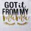 Baby Girls Summer Frock Designs Outfit Got It From My Mama Print M5122003