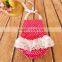 Cheap wholesale newborn baby girl jumpsuit cotton clothes baby bubble romper