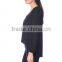 Womens Casual fashion blouses 2017 new designs long sleeve V Neck loose blouses for girls
