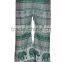 Rajathani Green And White Elephant Printed Palazzo