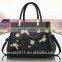 Latest Vintage brand Flower design Genuine Leather women bags handbag HB60