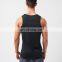 Mens wholesale cotton cheap black plain tank top