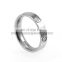 2017 engrave ring stainless steel love ring couples simple design
