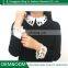 Competitive price OEM Breathable lapel Long Sleeve pure black dress