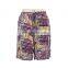 Printed Viscose Tie Short Women Beach Short Guangzhou Supplier