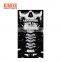 Skeleton Seamless Bandana, X Ray Skull Face Mask for Dust, Music Festivals, Raves, Riding,