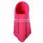 Hot sell Pink color Fleece/Polyester Multifunction Winter balaclava