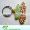 Promotional soft pvc/rubber keychain