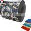 camouflage grain color coated galvanized steel coil
