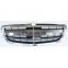 Fit 2014-2016 Front Bumper Chromed Grille Grill For Mercedes W222 S65 S550