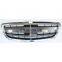 Fit 2014-2016 Front Bumper Chromed Grille Grill For Mercedes W222 S65 S550