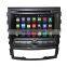 Android 5.1.1 Touch Screen Car DVD Player GPS Navigation for SsangYong Korando 2010-2013