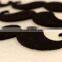 Customized 1mm soft black felt Moustache for party decoration