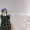 2020 autumn Korean children's clothing girls dress girls polka dot dress Korean girls retro dress