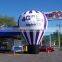 Cheap Hot Air Balloon Shape Outdoor Inflatable Ground Balloon with Removable Advertising Banner