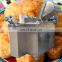 Wide Range Application Hamburger Snacks Slanty Chips Corn Nuts Batch Frying Machine