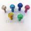 Gr5 Ti6al4v m5 m6 m8 M10 M12 Titanium Hex Head Flange Bolts