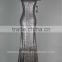 Flashing Beaded Tank Top Neckline Floor Length Sequined Backless Evening Dress