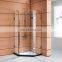 385*1725 *4mm  Clear CurvedCustom Frameless  laminated  tempered  shower glass doors