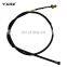 Good quality auto accessories front cg125 motorcycle brake cable with fitting end